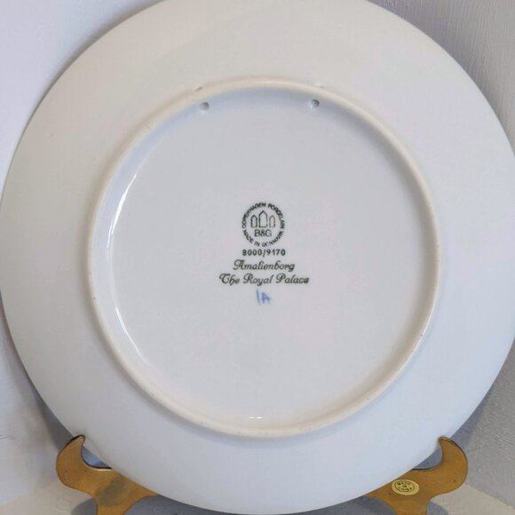 1970 "The Royal Palace" 1895 - Bing and Grondahl - Christmas Plate - Picture 4 of 5